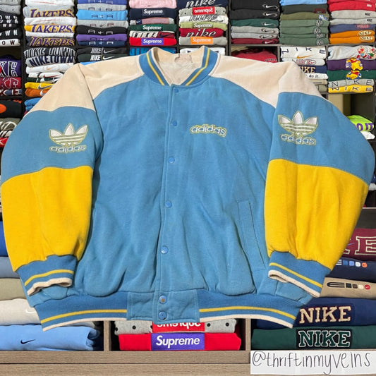 80s adidas puffer jacket (large)