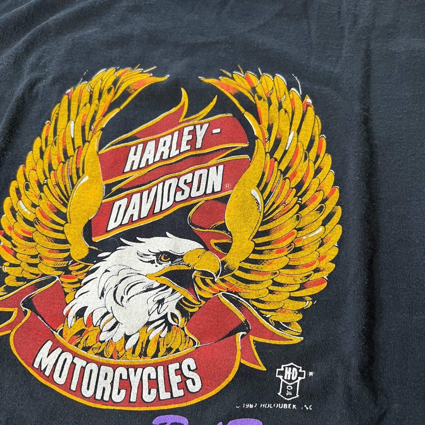 1993 harley biker shirt ( large )