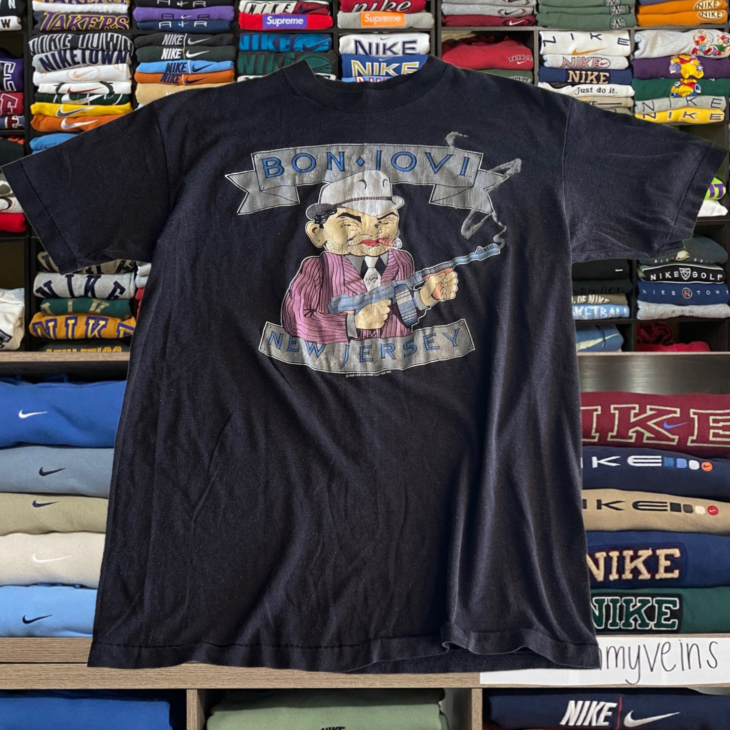 Vtg 1989 Bon Jovi tour brother hood shirt