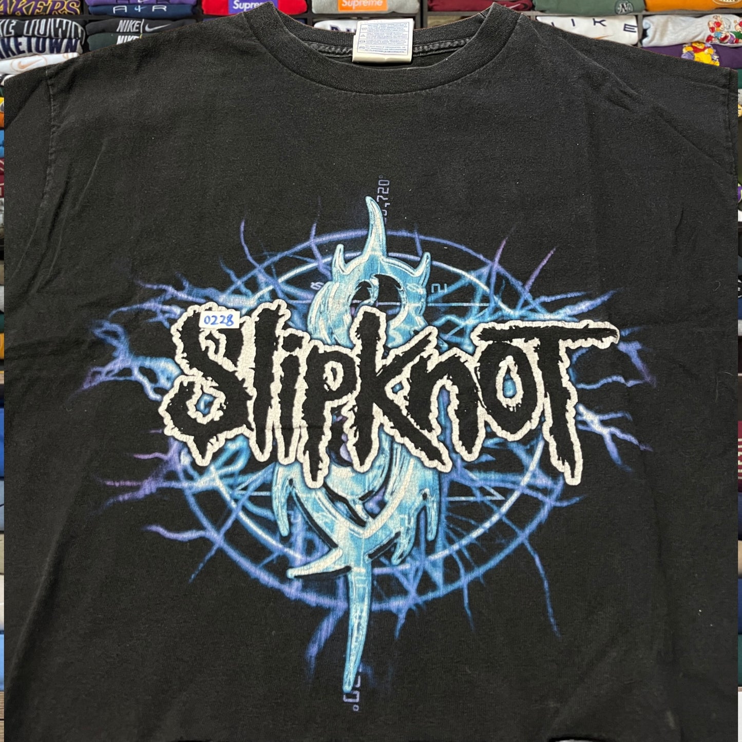 Y2K slipknot cropped shirt