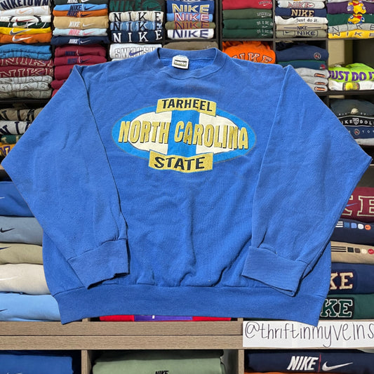 90s Nor Carolina state tar heel sweater