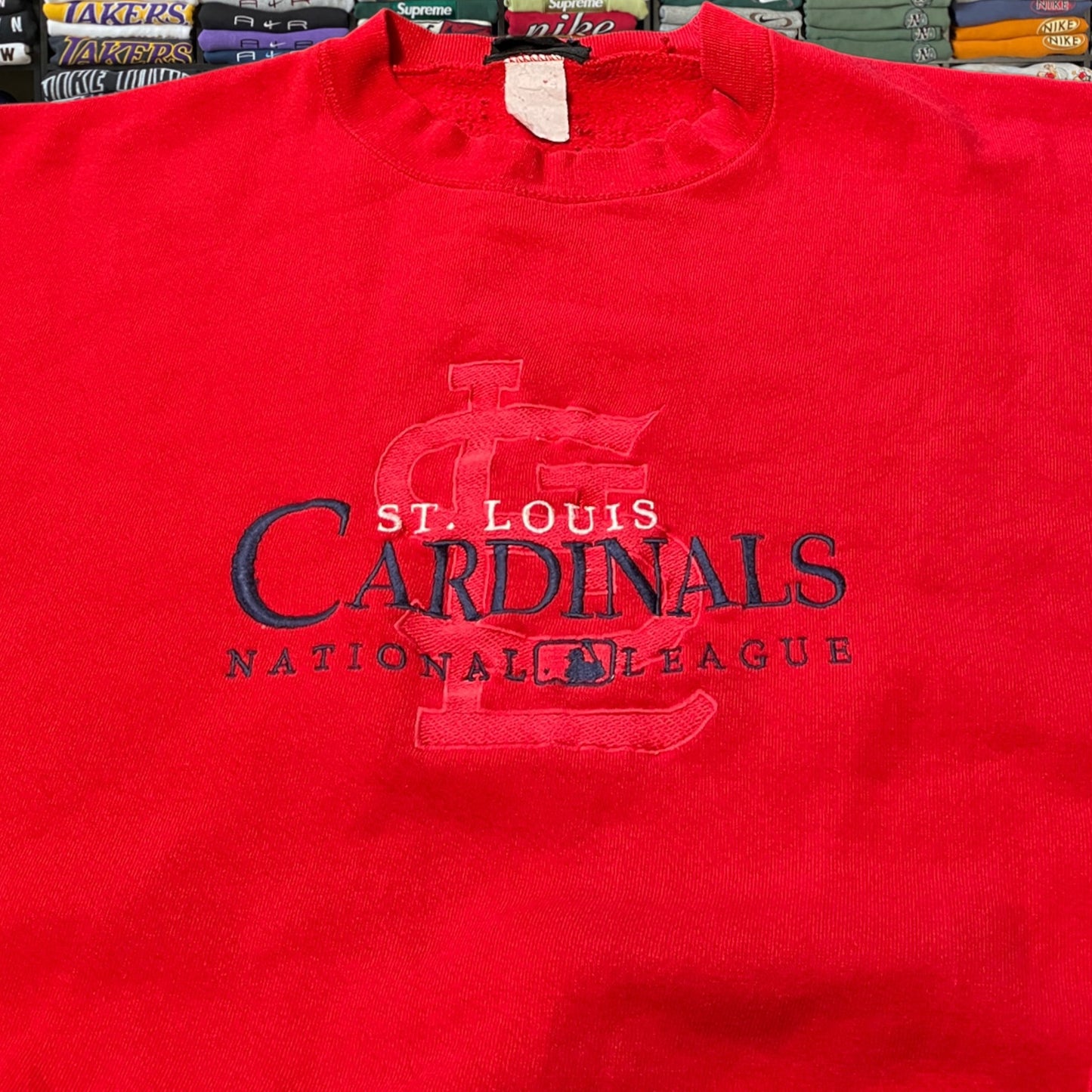 90s St. Louis cardinals mlb baseball sweater