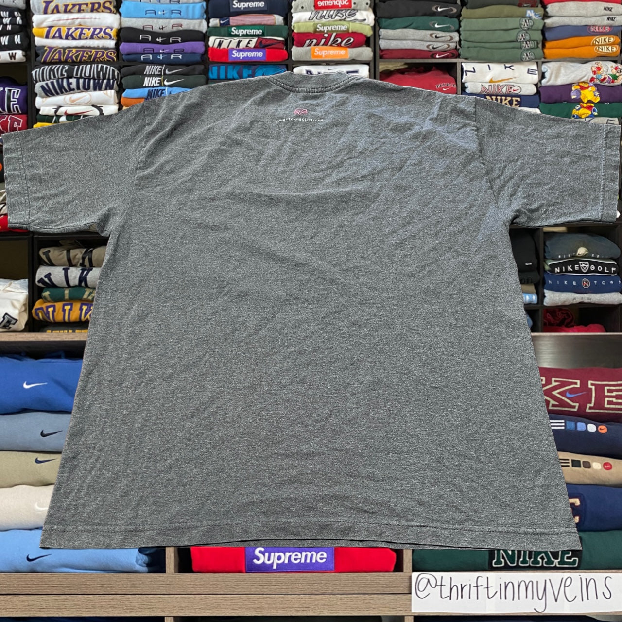 Vintage Y2K fox racing shirt