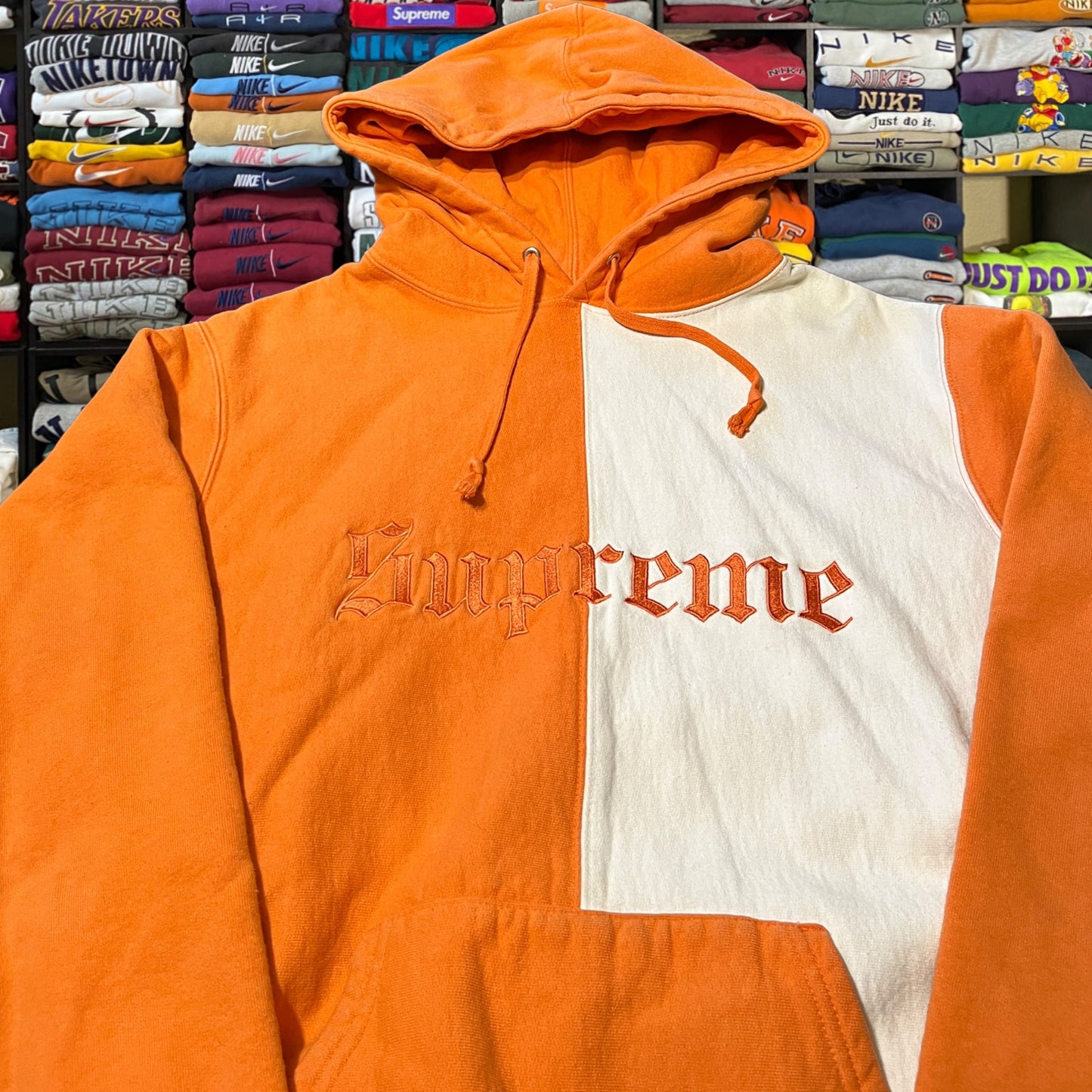 Supreme Orange hoodie