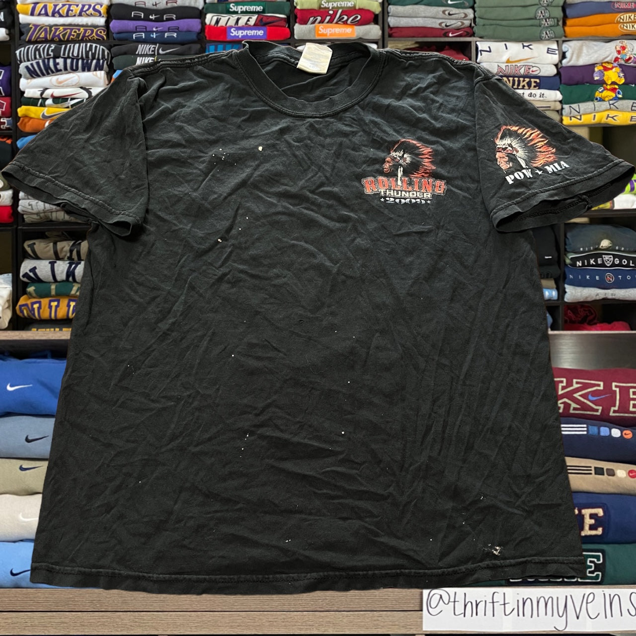 2009 rolling thunder shirt (medium)