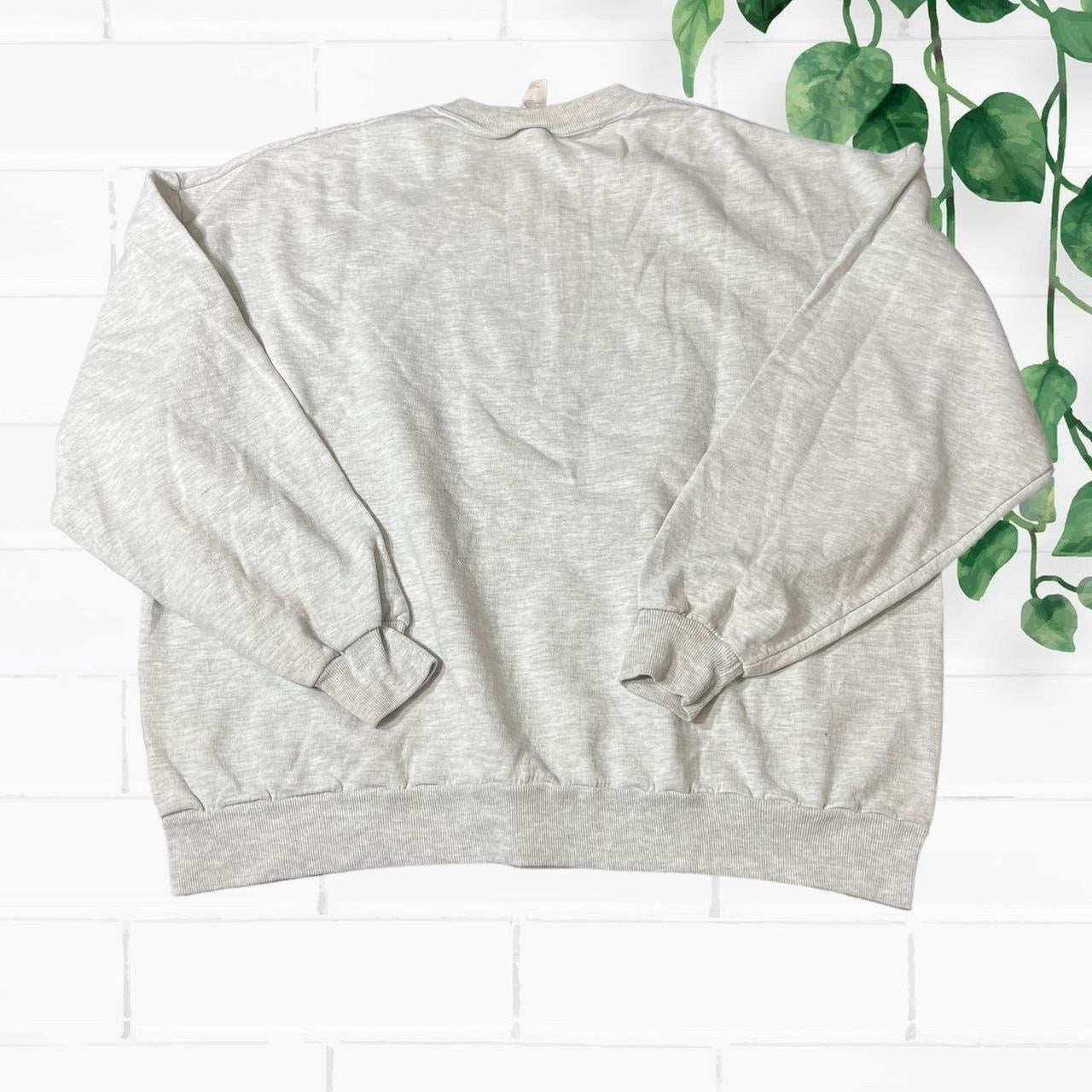 90s nike air grey sweater (xlarge)
