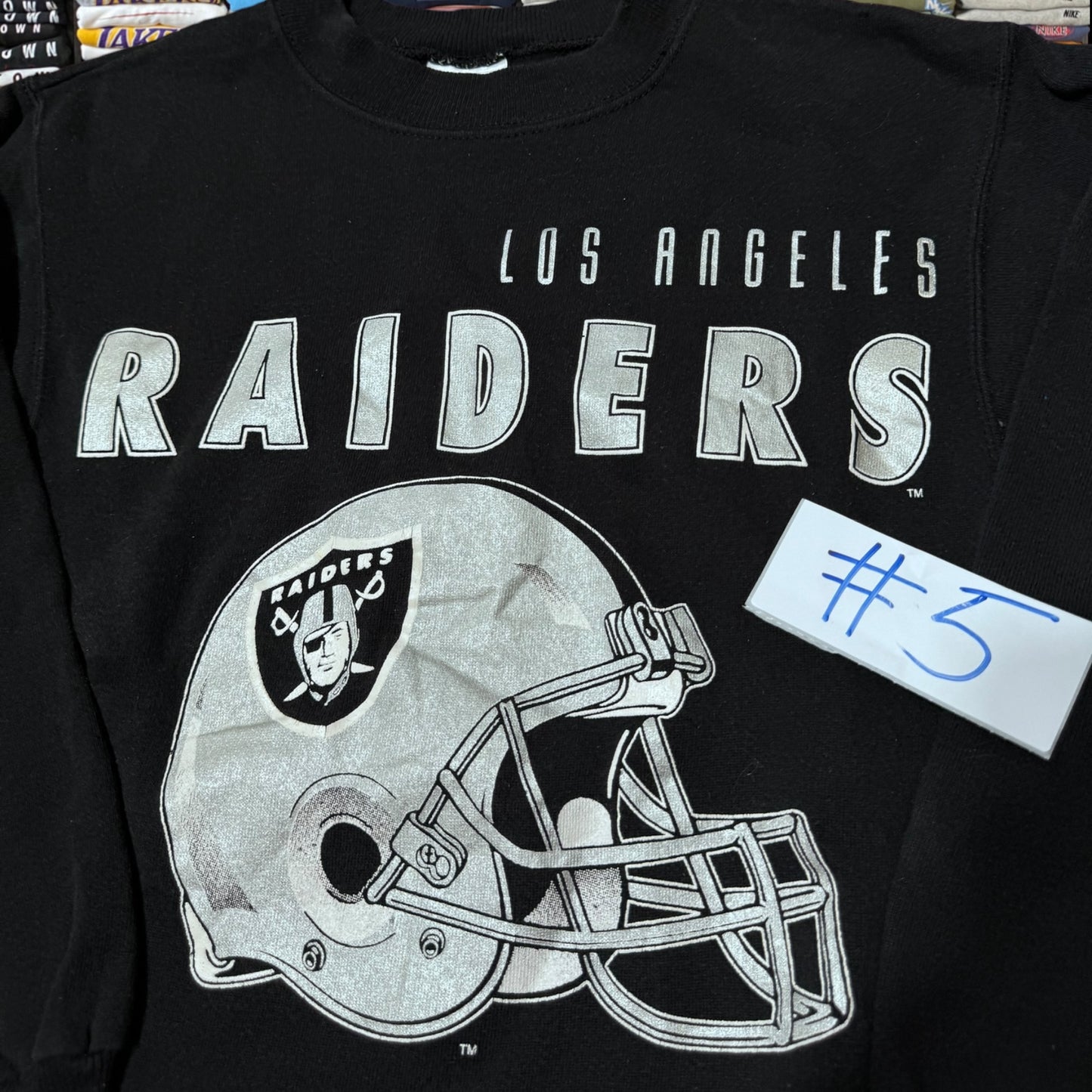 Vintage 1993 LA raiders nfl football sweater