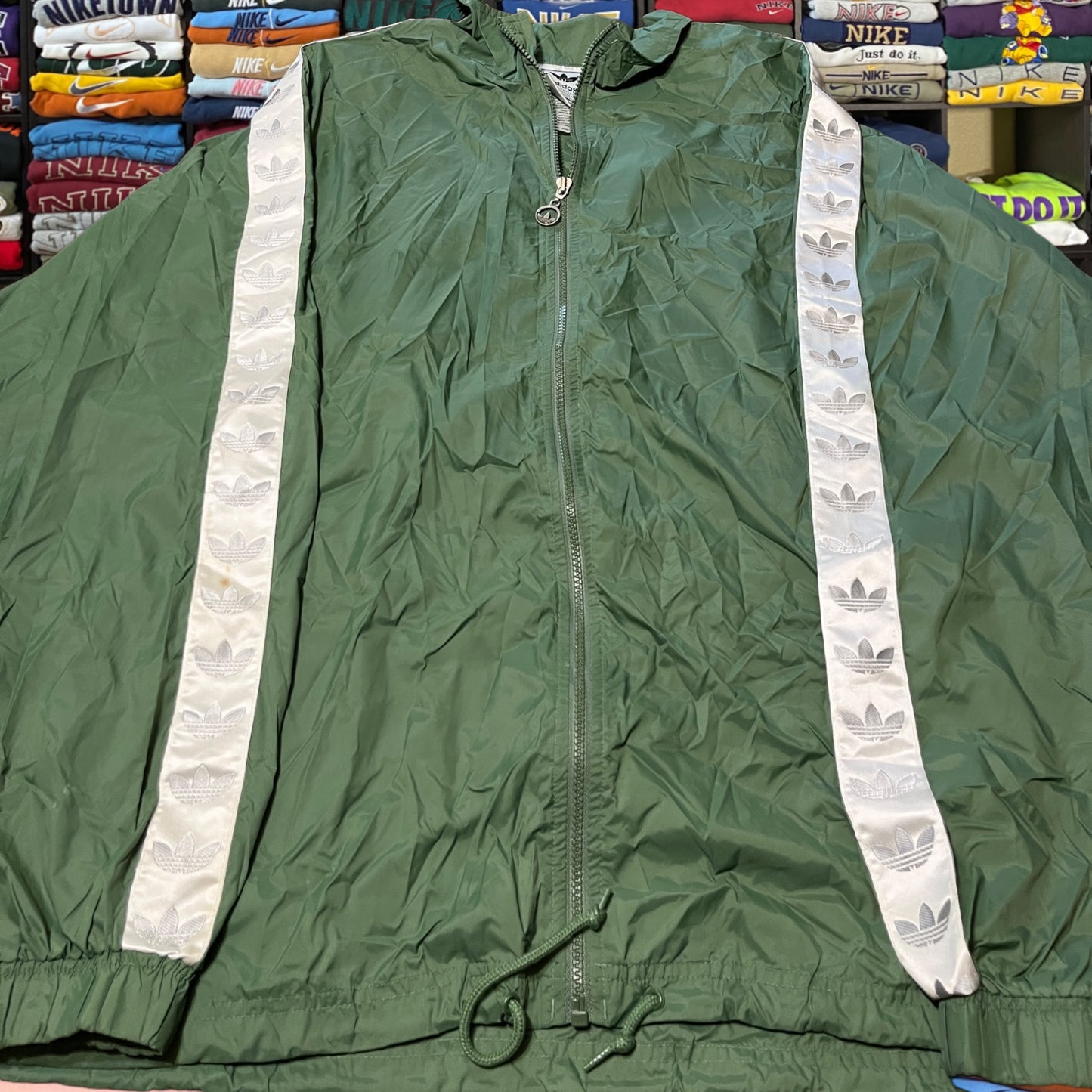 90s adidas full zip jacket