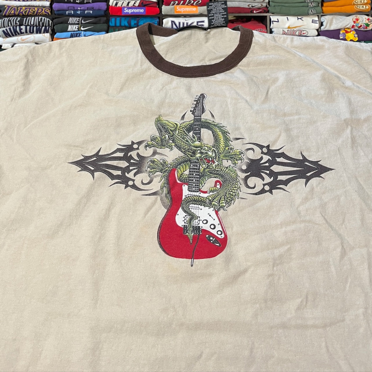Y2K no boundaries dragon shirt