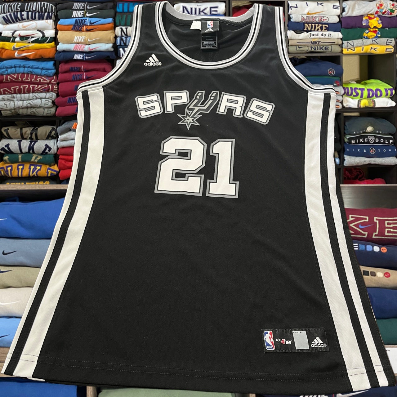 Y2K Tim Duncan San Antonio spurs jersey