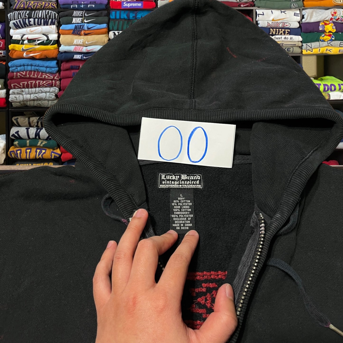 Lucky brand black hoodie