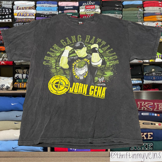 Vtg John cena black shirt