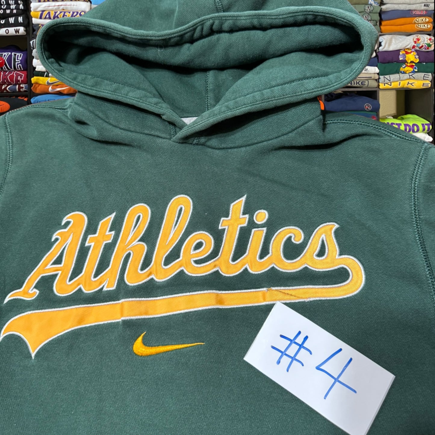 Y2K Oakland athletics mlb baseball hoodie