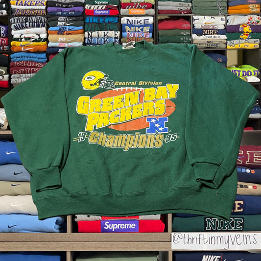 90s Green Bay packers nfl football sweater