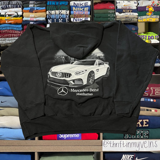 Y2K Mercedes Benz hoodie