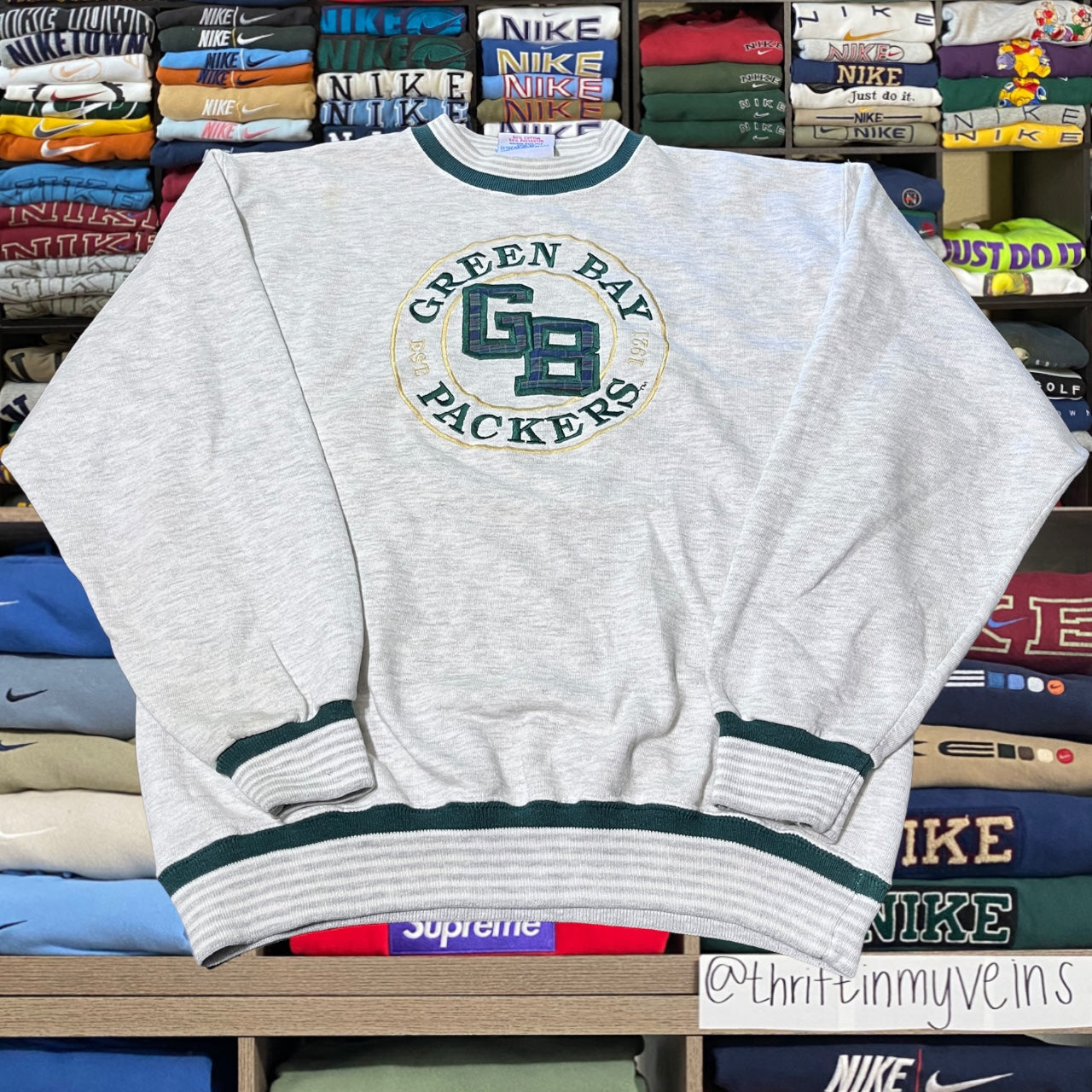 90s Green Bay packers nfl football sweater
