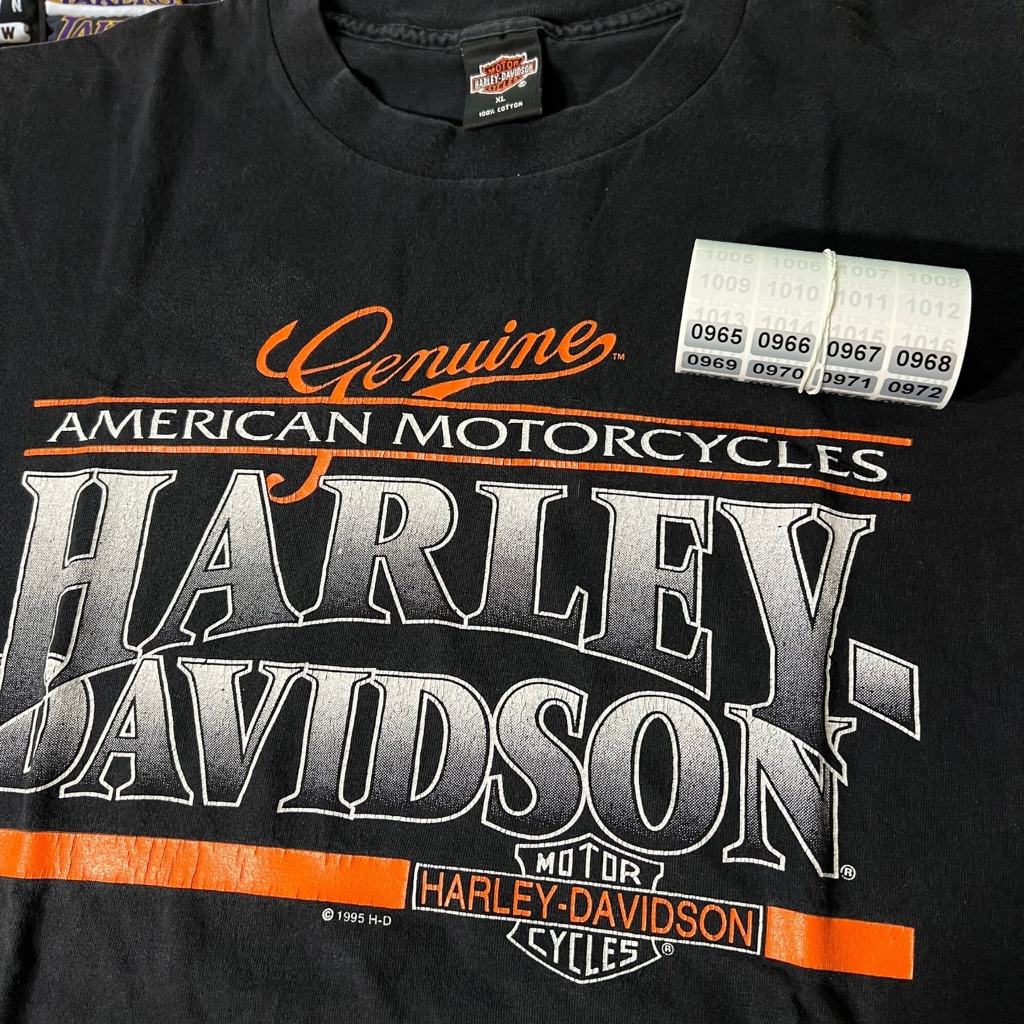 90s Harley Davidson biker shirt