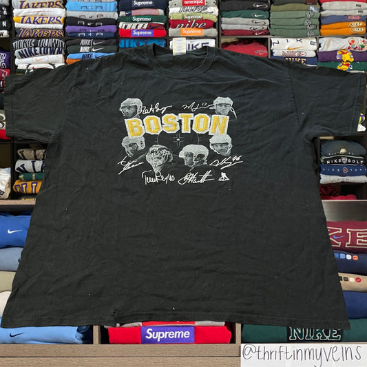 Y2K Boston bruins nhl hockey shirt