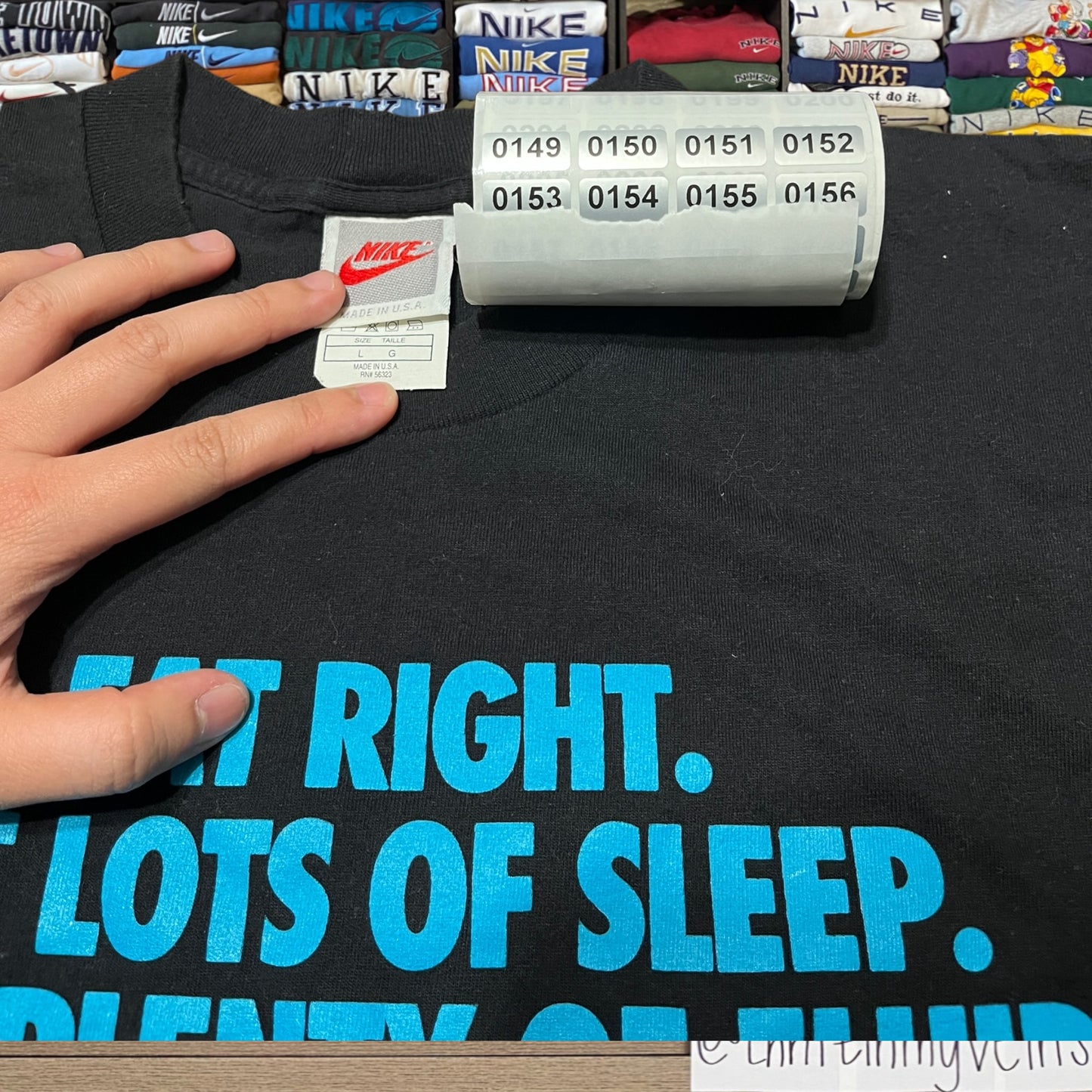 90s nike shirt  (large)