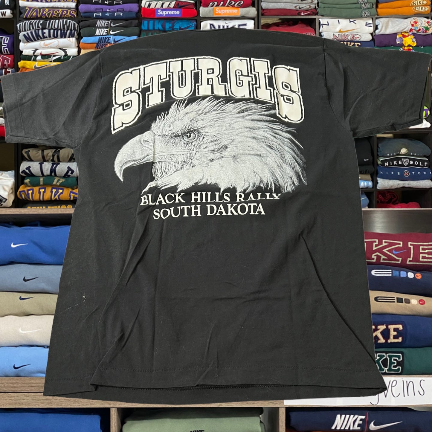 1996 sturgis biker motorcycle ( large )
