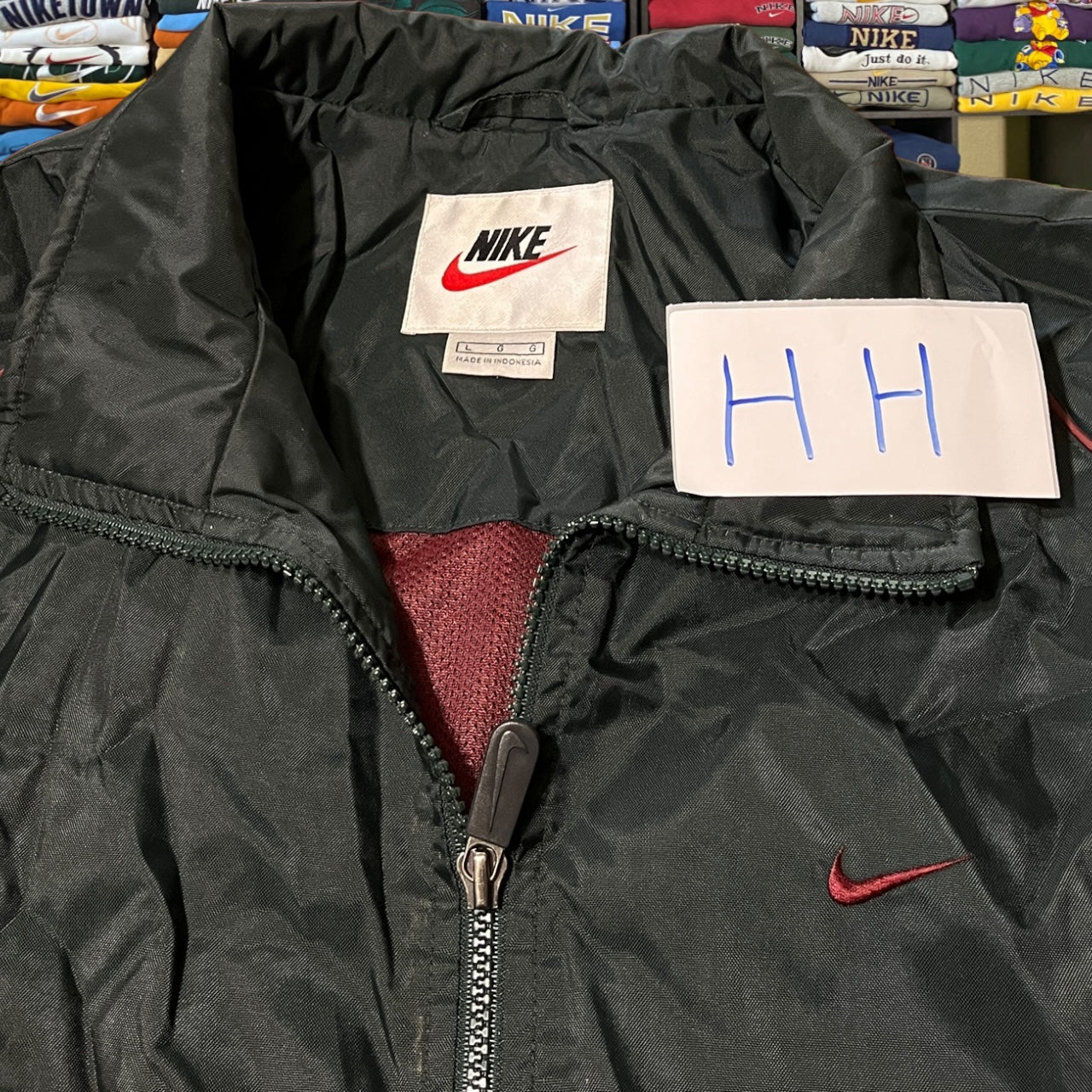 90s Nike windbreaker full zip jacket