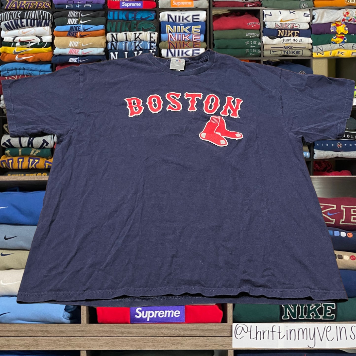 vintage y2k boston red sox mlb baseball shirt