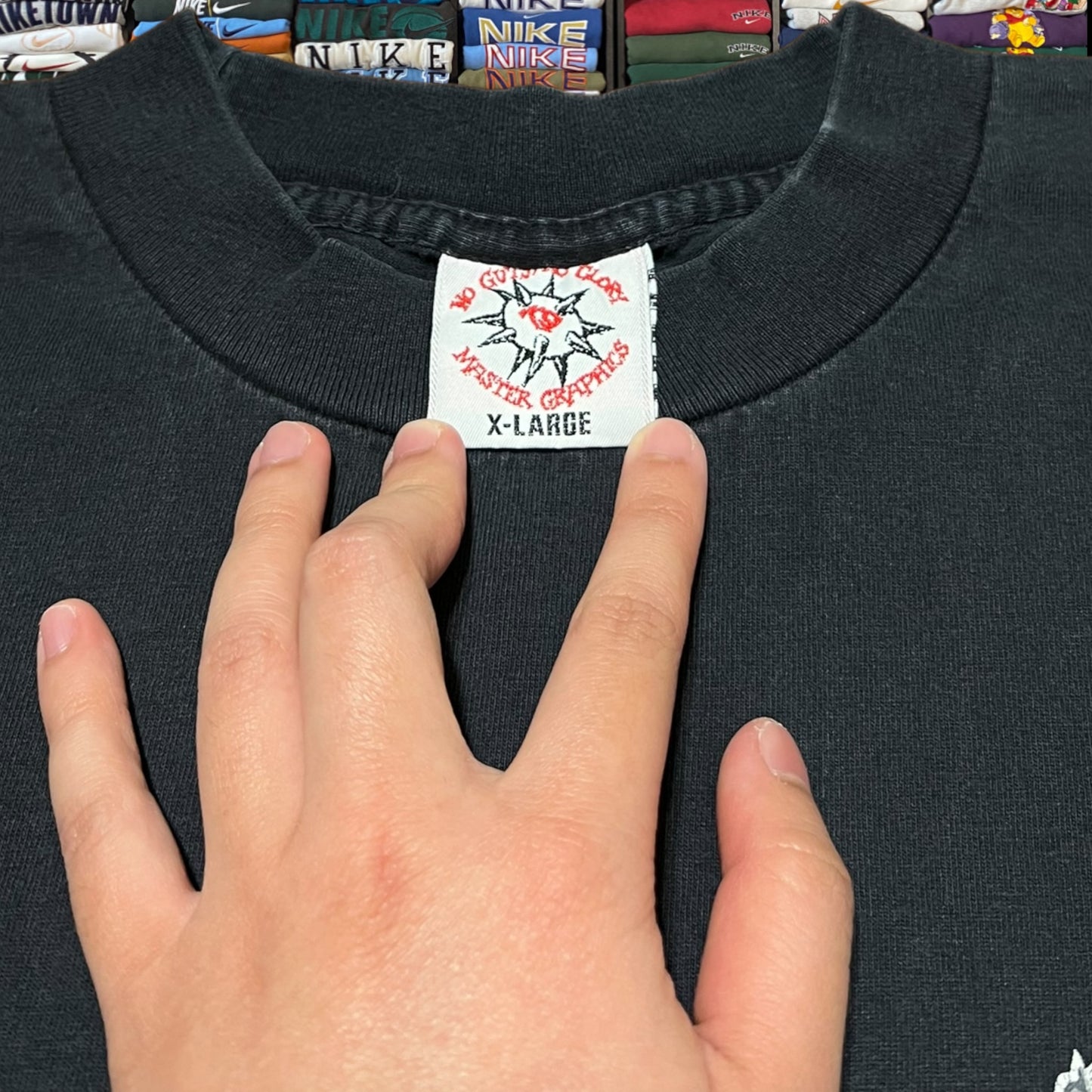 90s motorcycle big biker skater vibe shirt