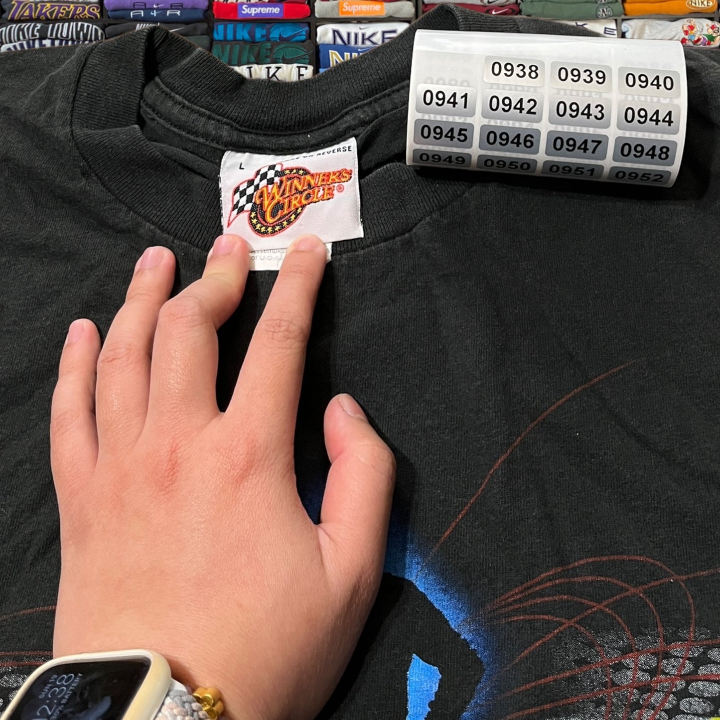 Y2K nascar shirt