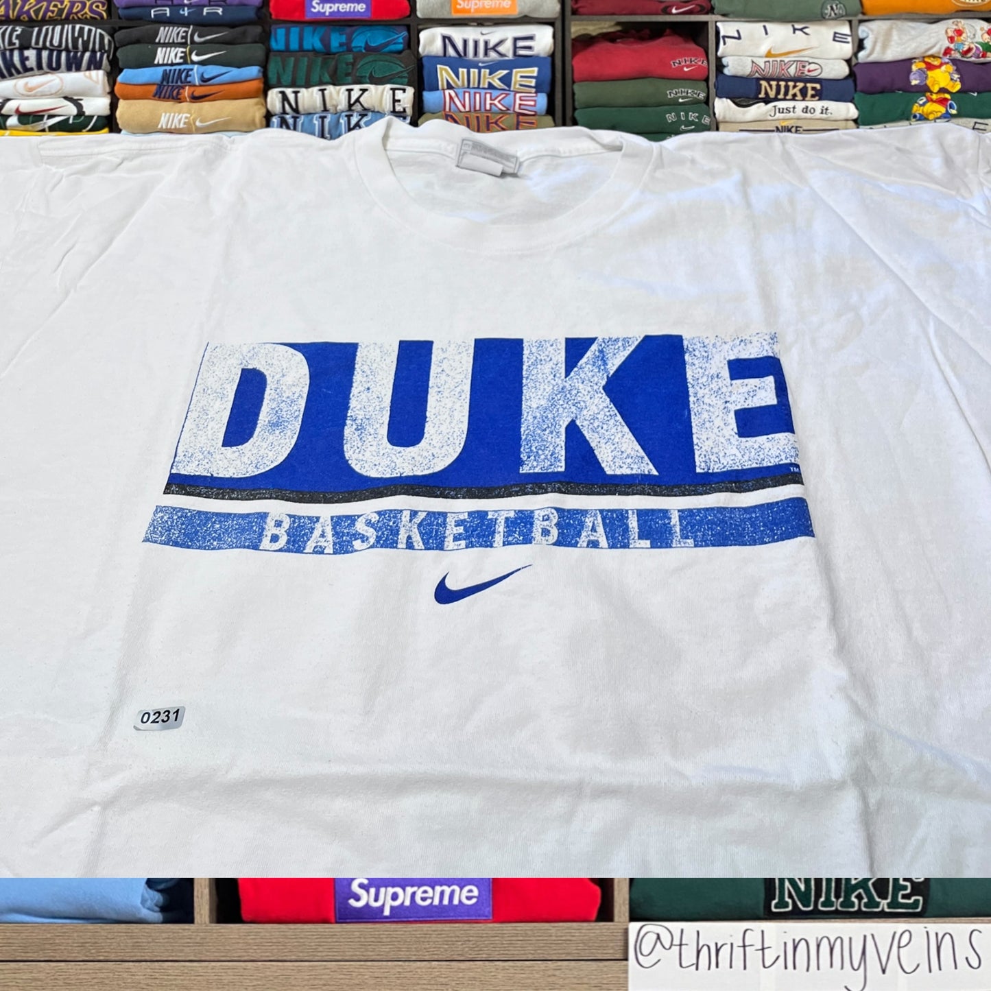 90s duke Nike shirt