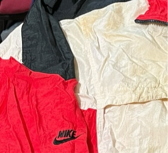 90s Nike x Michael Jordan flight windbreaker mesh interior