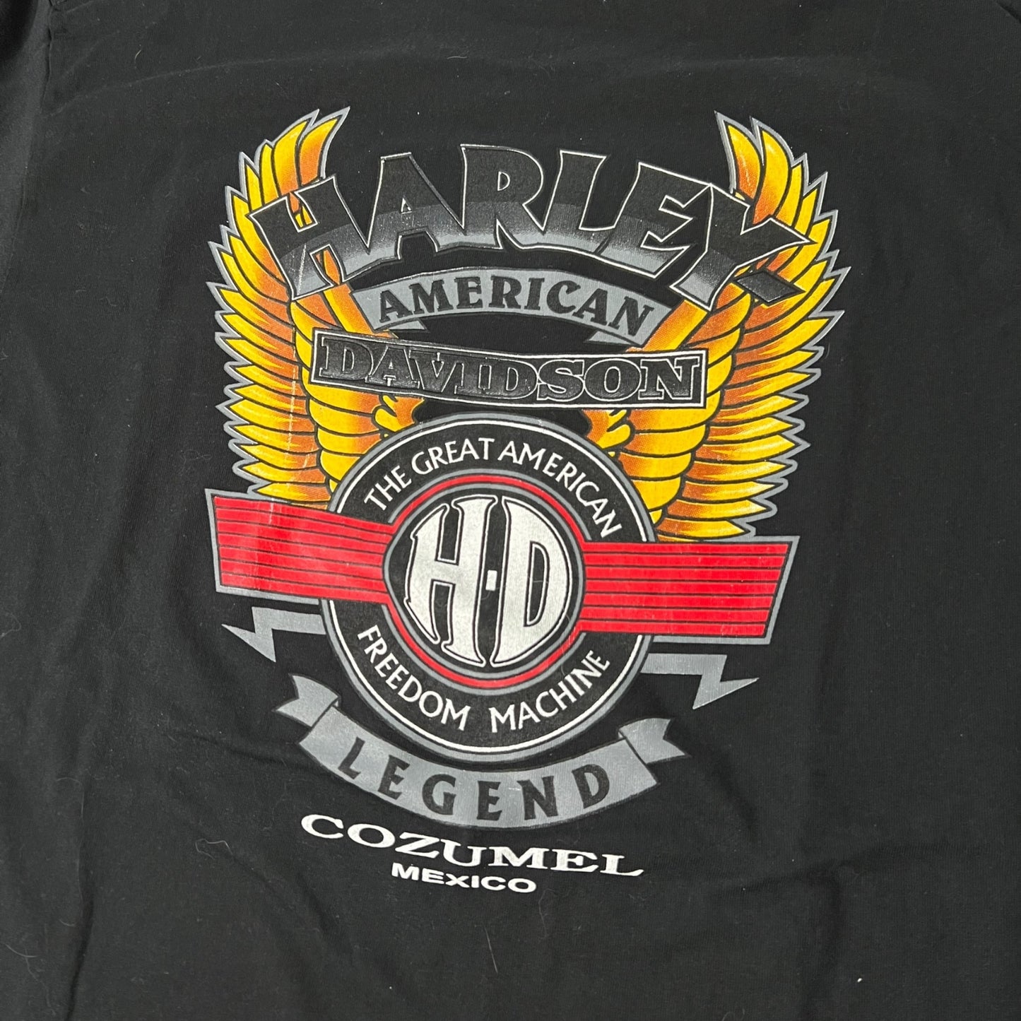 90s Harley Davidson biker shirt