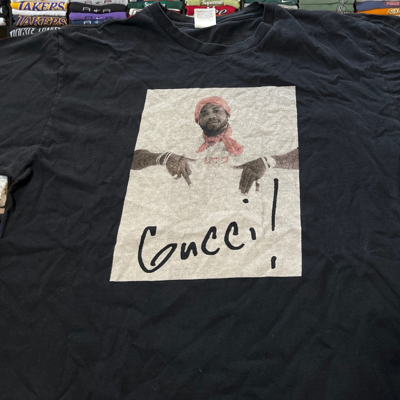 Y2K Gucci mane supreme shirt