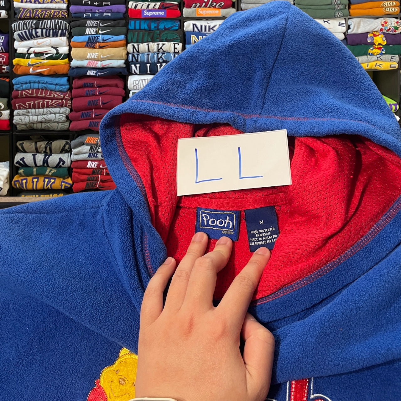 Y2K Winnie the Pooh hoodie
