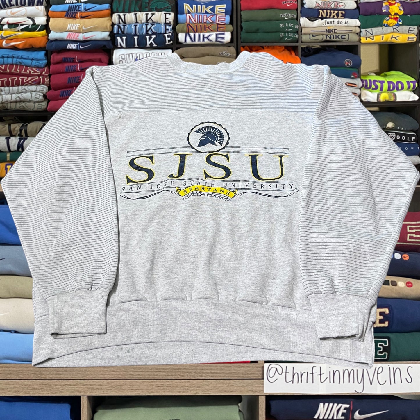 90s San Jose state university sweater