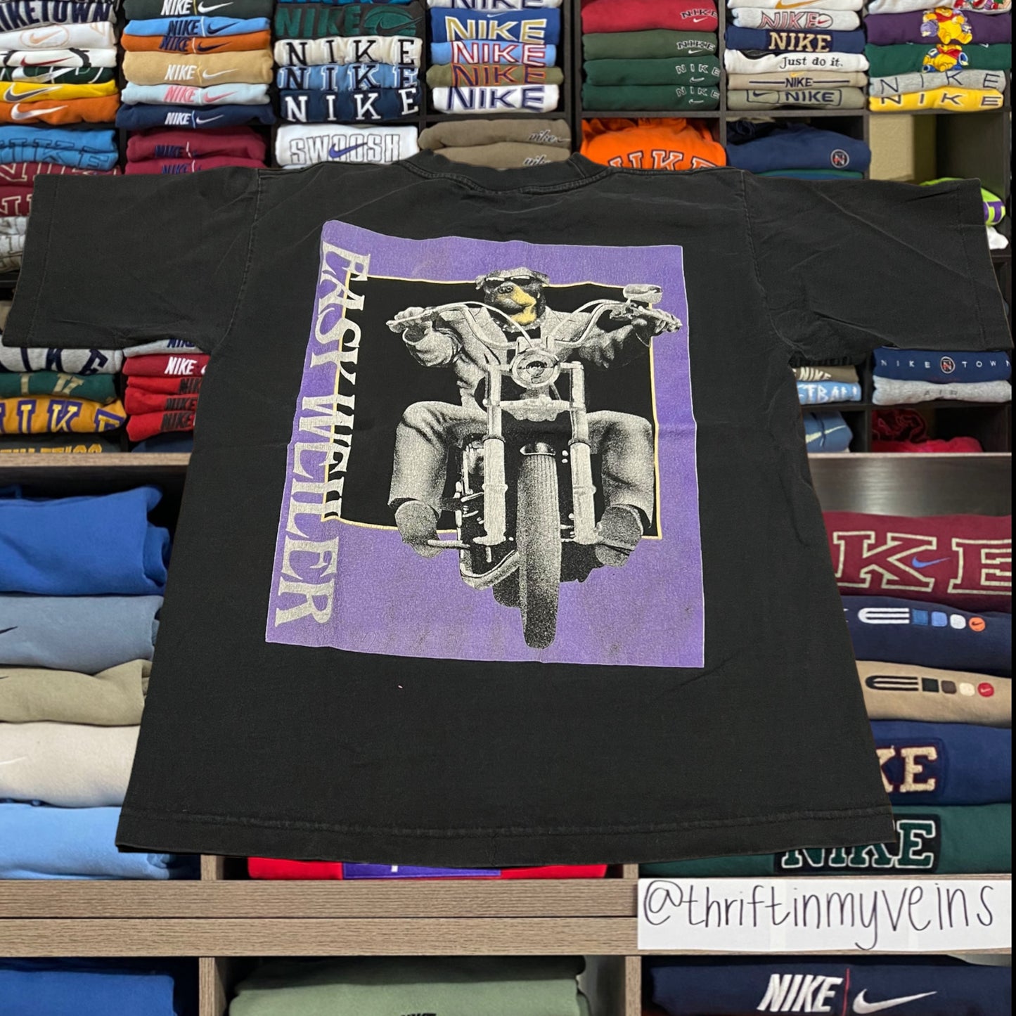 90s motorcycle big biker skater vibe shirt