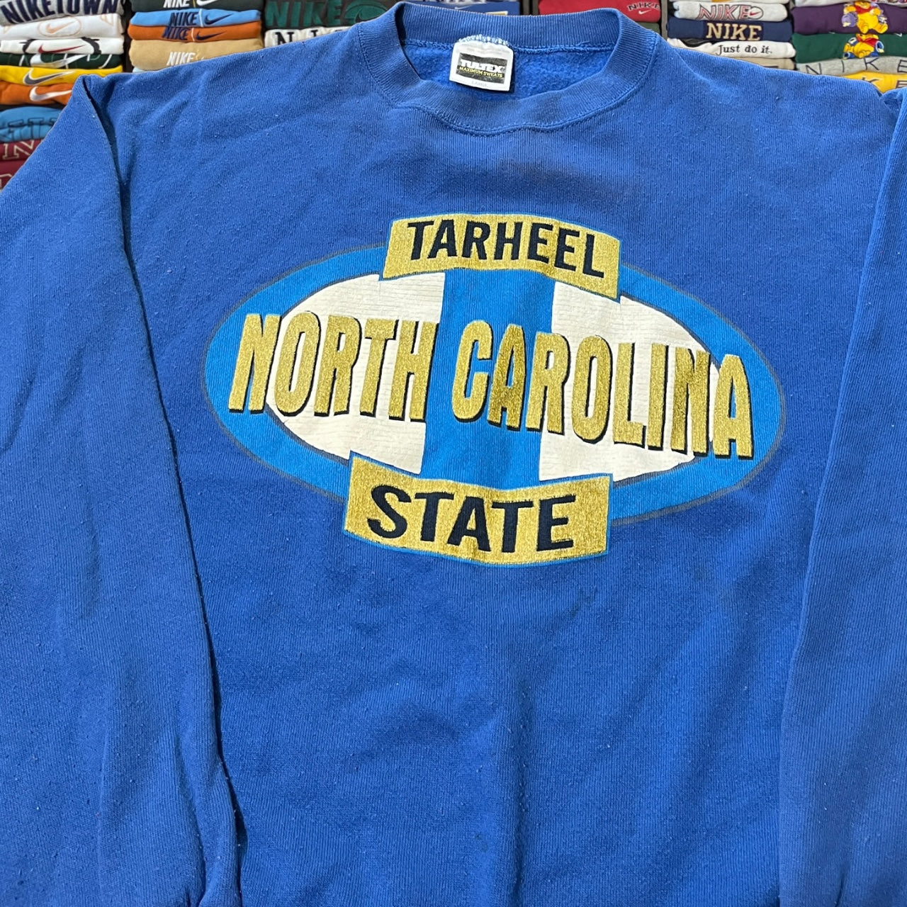 90s Nor Carolina state tar heel sweater