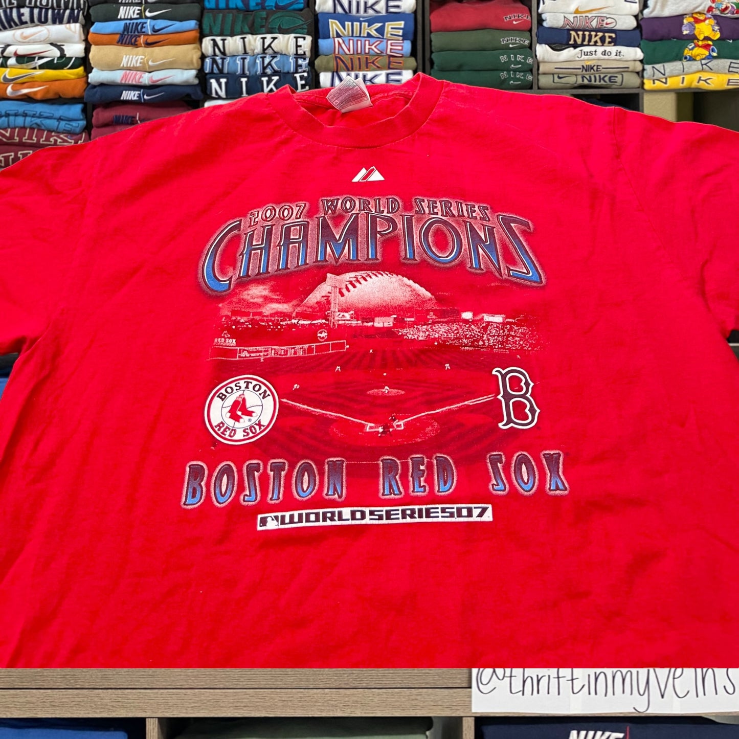 2007 boston red sox mlb baseball (large)
