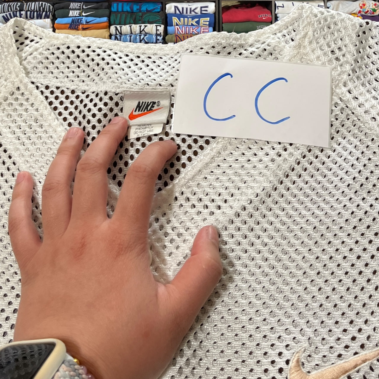 90s rare Nike mesh button up, have not seen another
