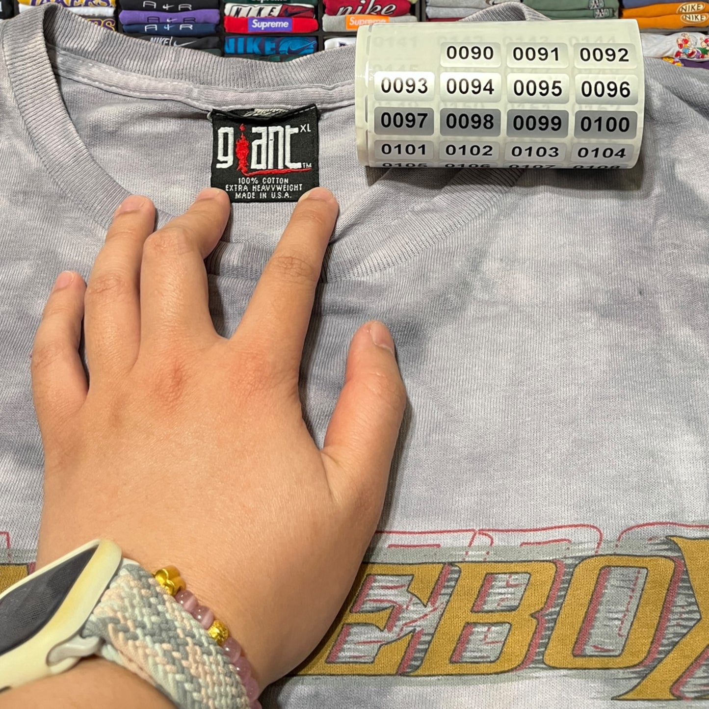 90s candle box band tee (xlarge)