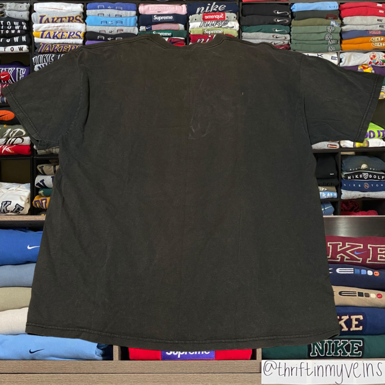 90s skeleton skull grunge shirt