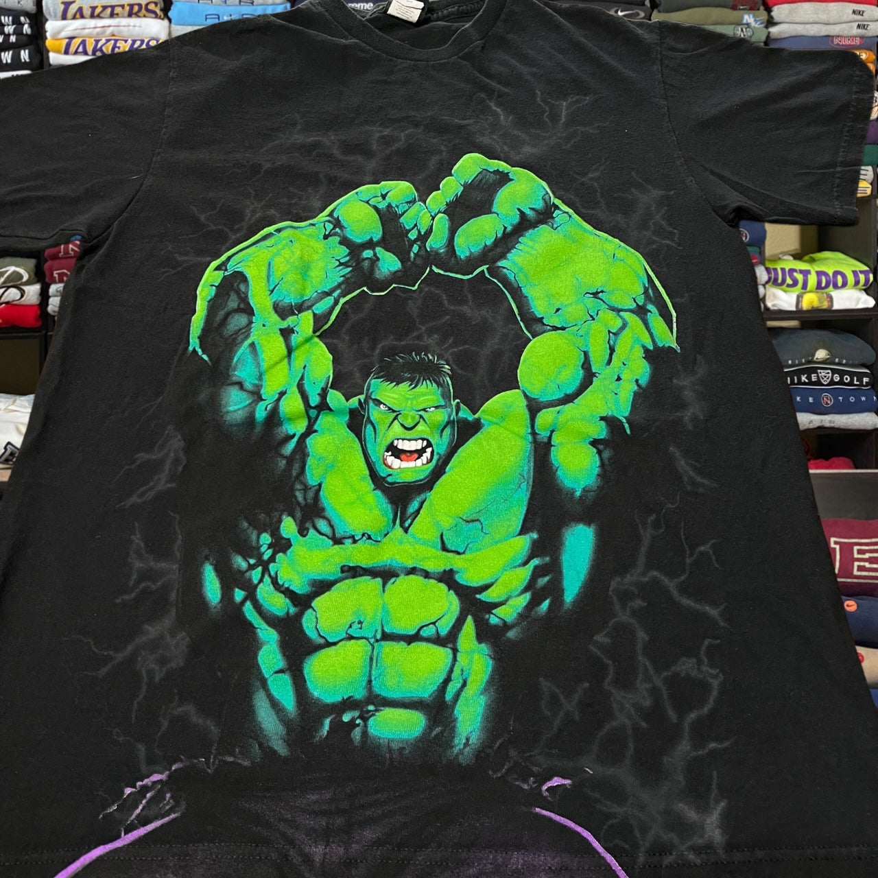 Vintage y2k marval hulk shirt