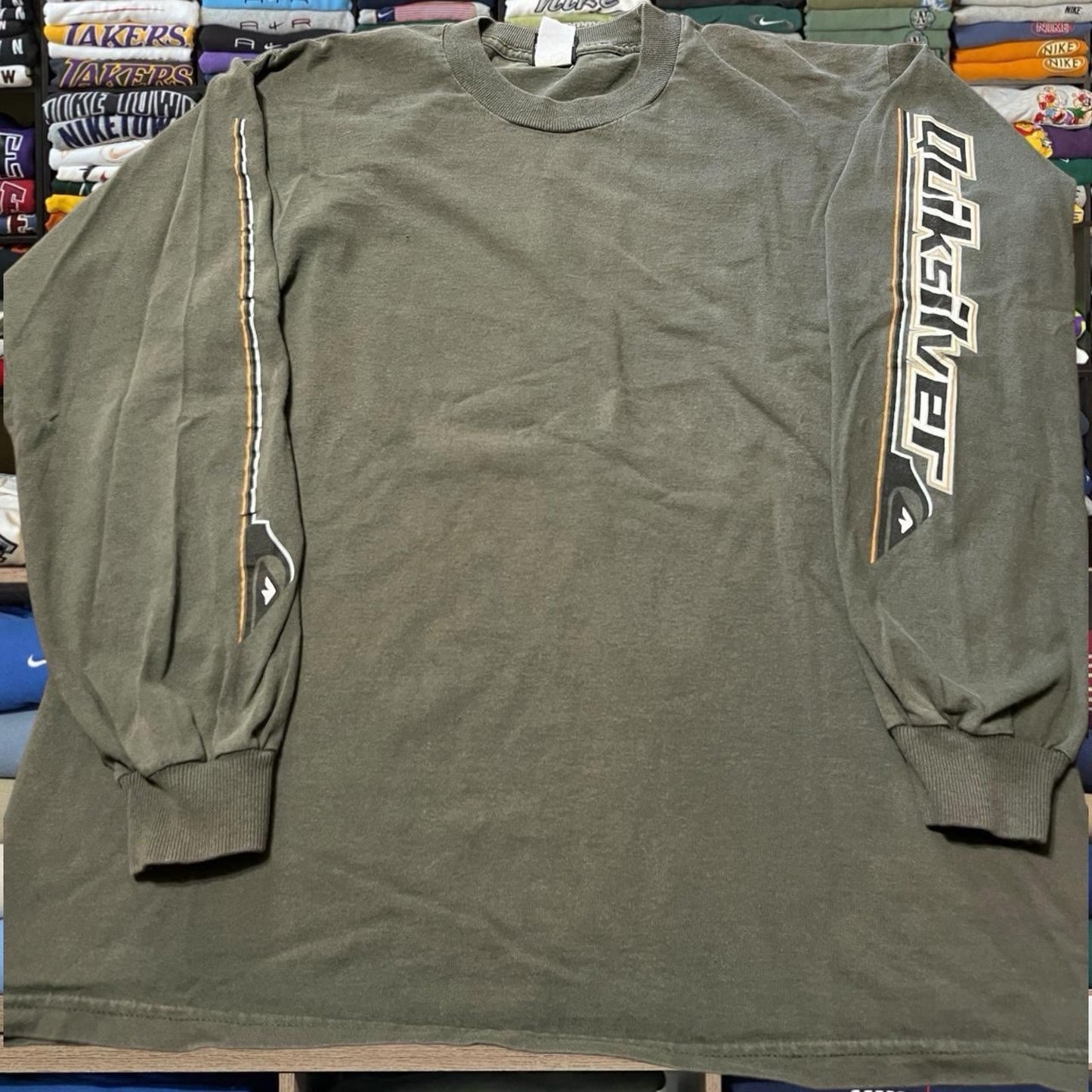 Vintage 90s quiksilver Surf Sweater/Shirt Large