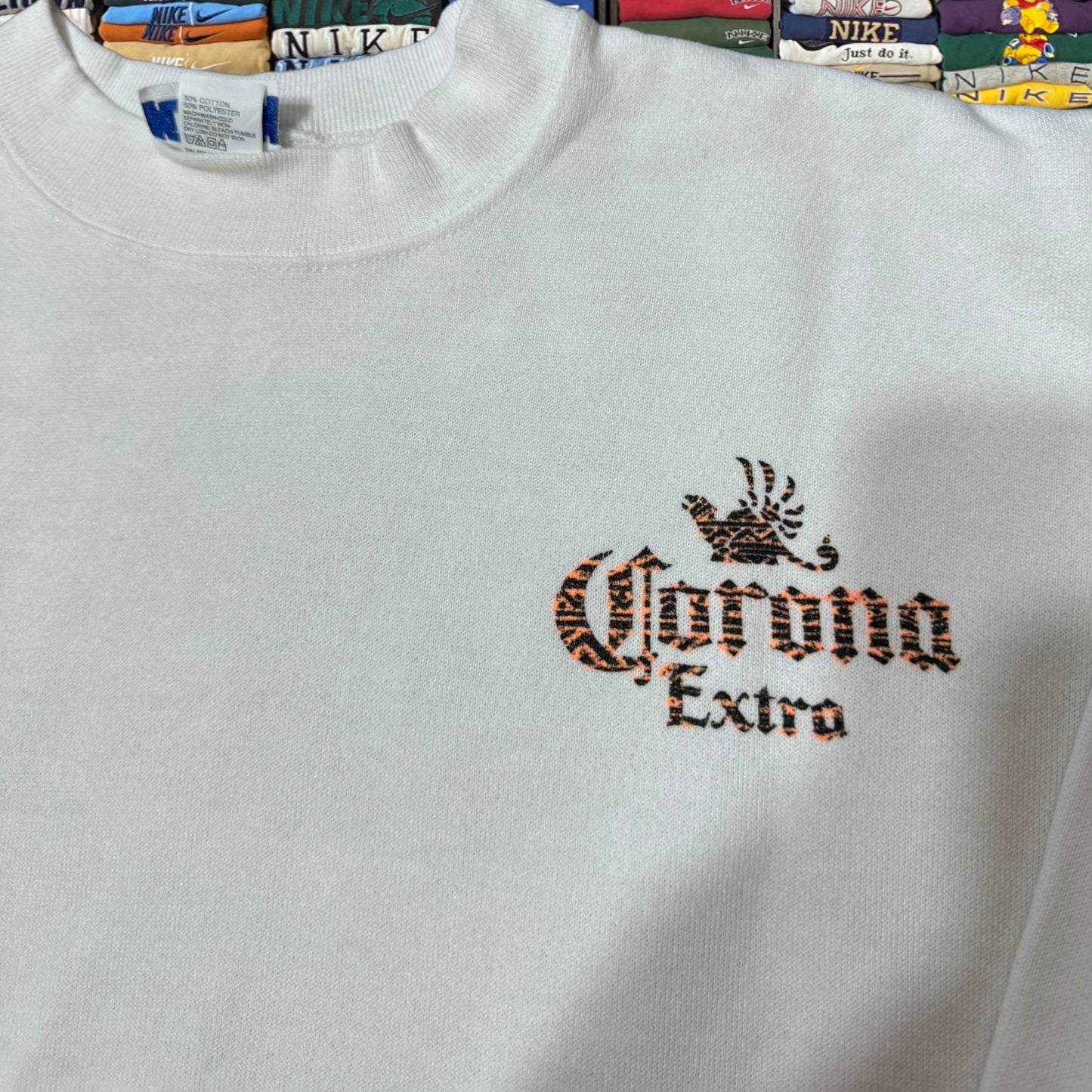 90s corona extra sweater