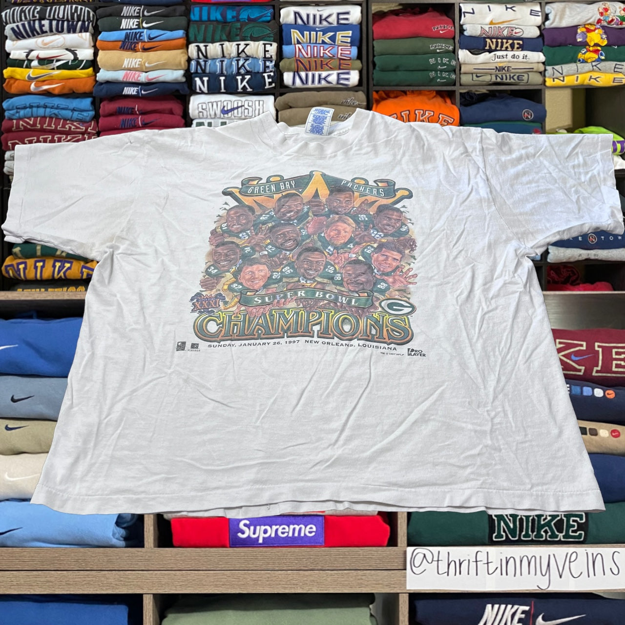 90s Green Bay packers nfl football shirt