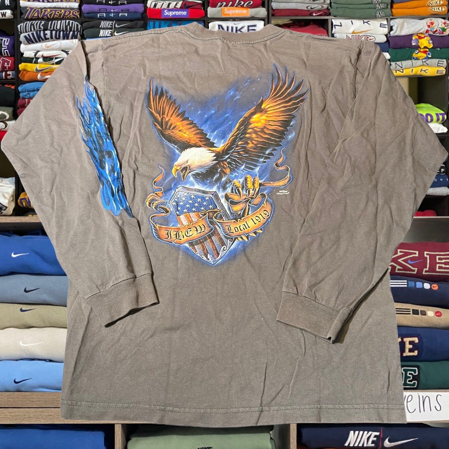90s USA America biker eagle shirt