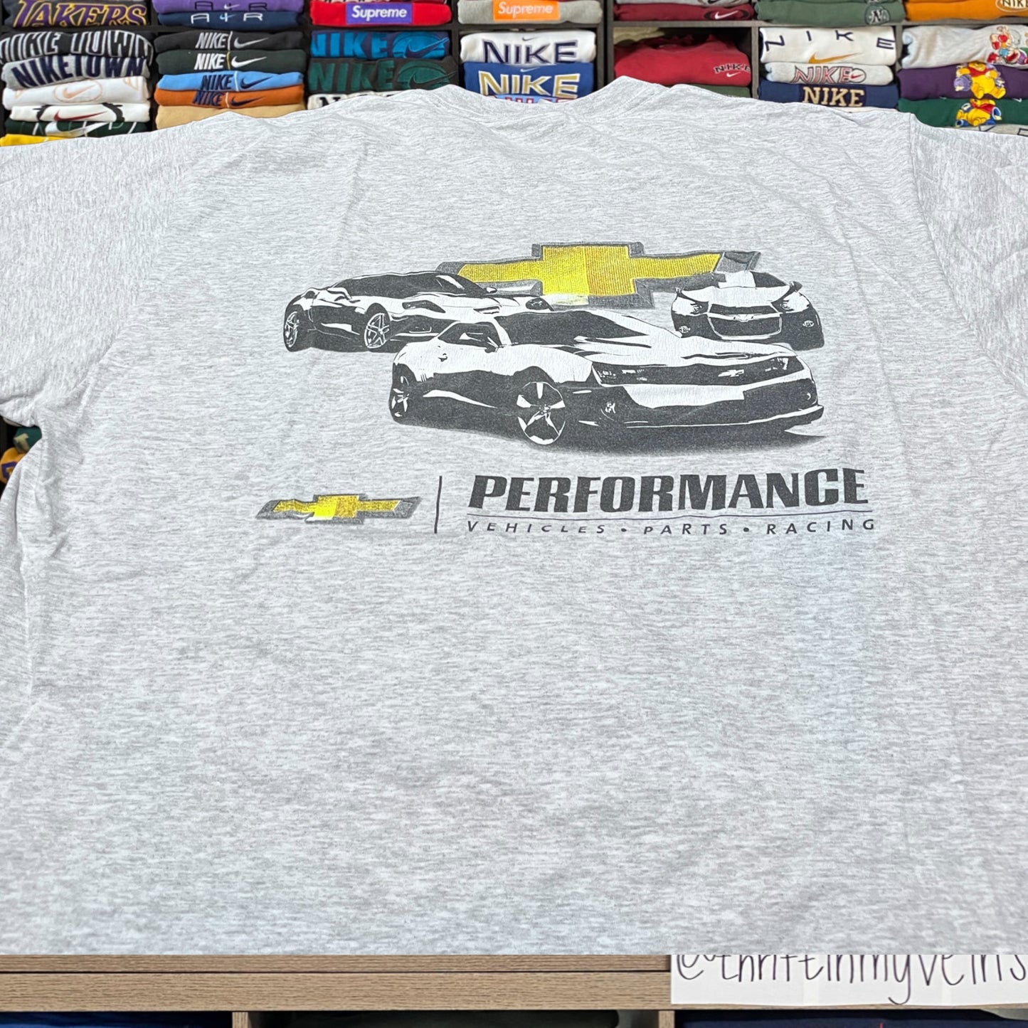 vintage grey chevy car shirt