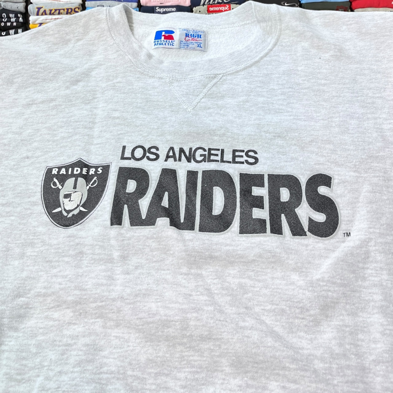 90s Oakland raiders nfl football sweater