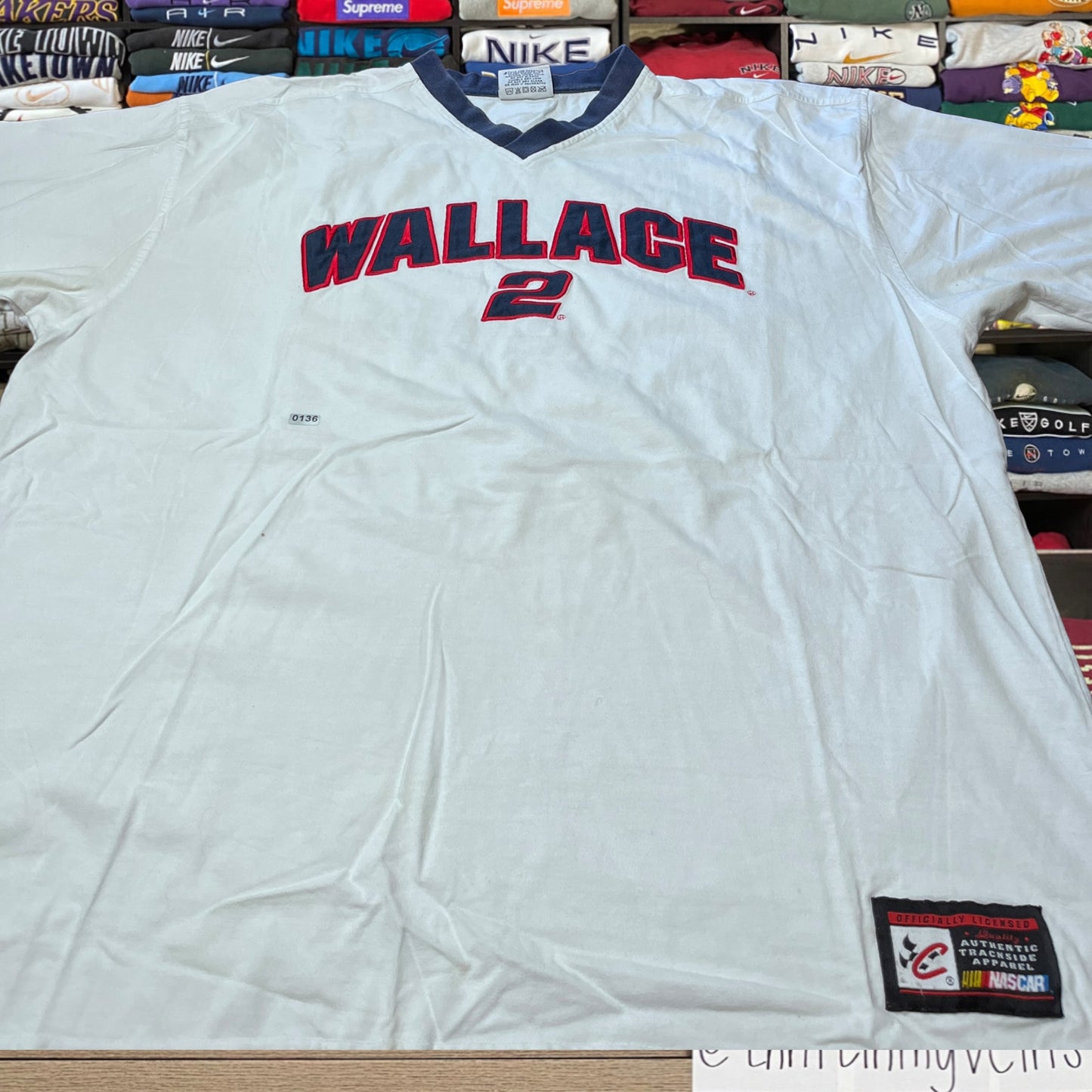 Y2K nascar Wallace shirt