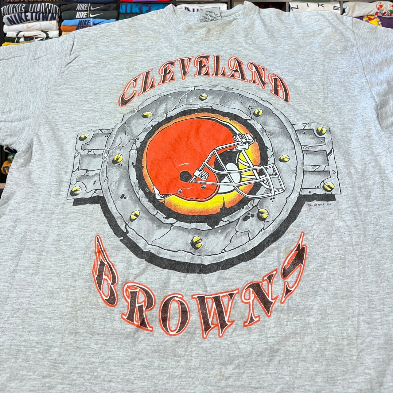Vintage 90s cleveland browns nfl football shirt