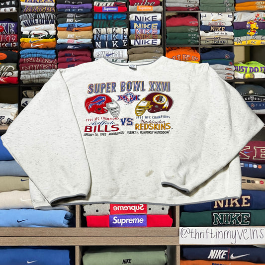1992 Buffalo bills superbowl sweater (xlarge)